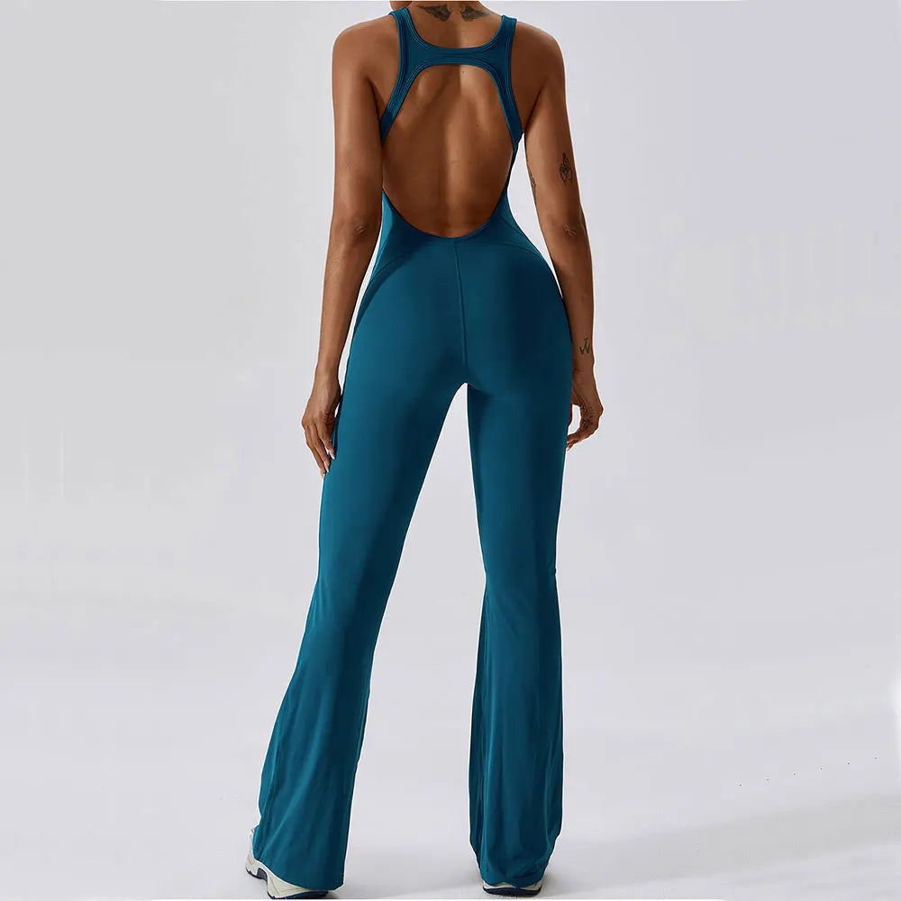 SculptLift™ Open-Back Jumpsuit – Y/A Yoga Athleticz