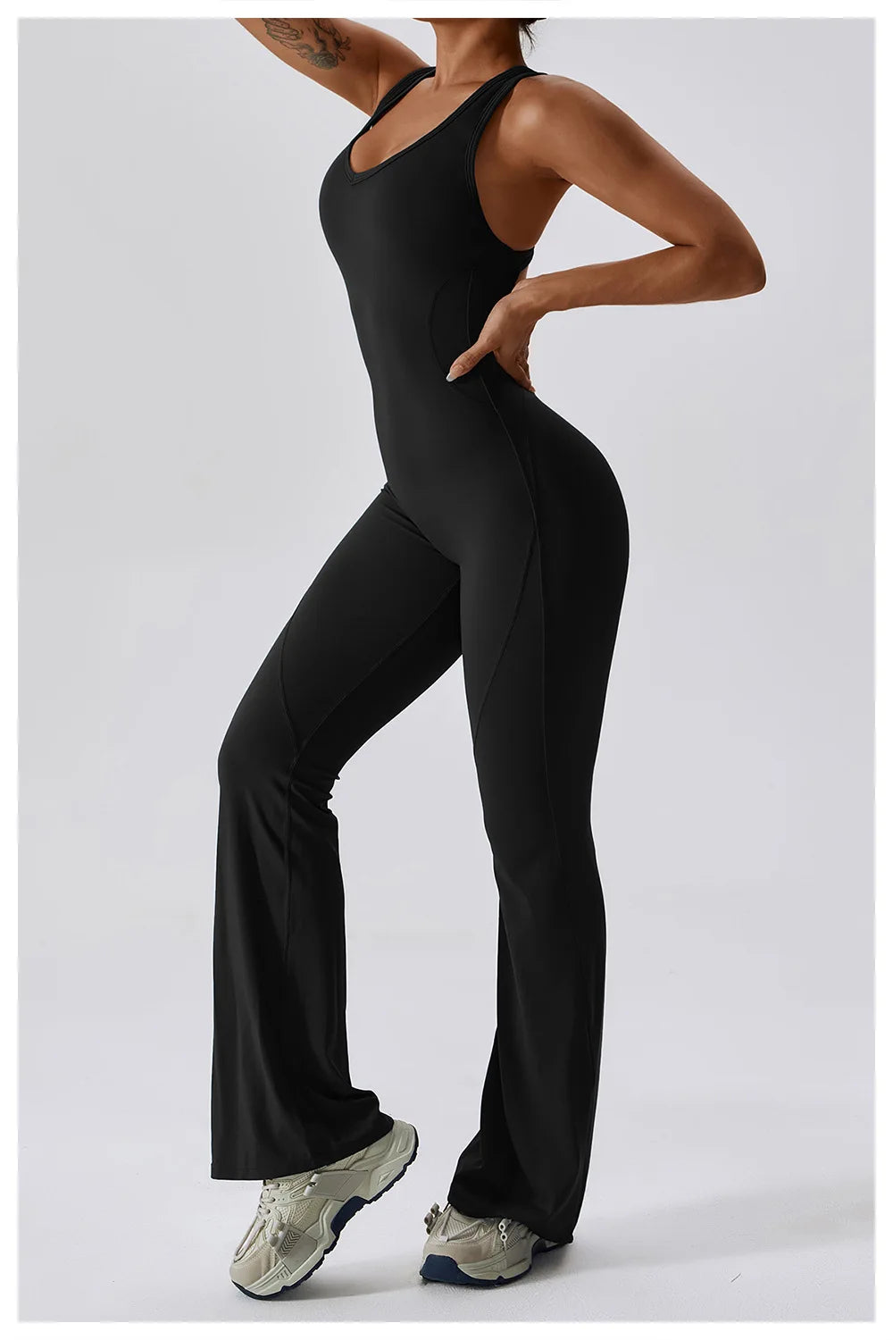 SculptLift™ Open-Back Jumpsuit – Y/A Yoga Athleticz