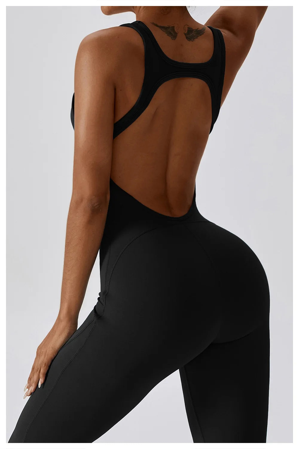 SculptLift™ Open-Back Jumpsuit – Y/A Yoga Athleticz