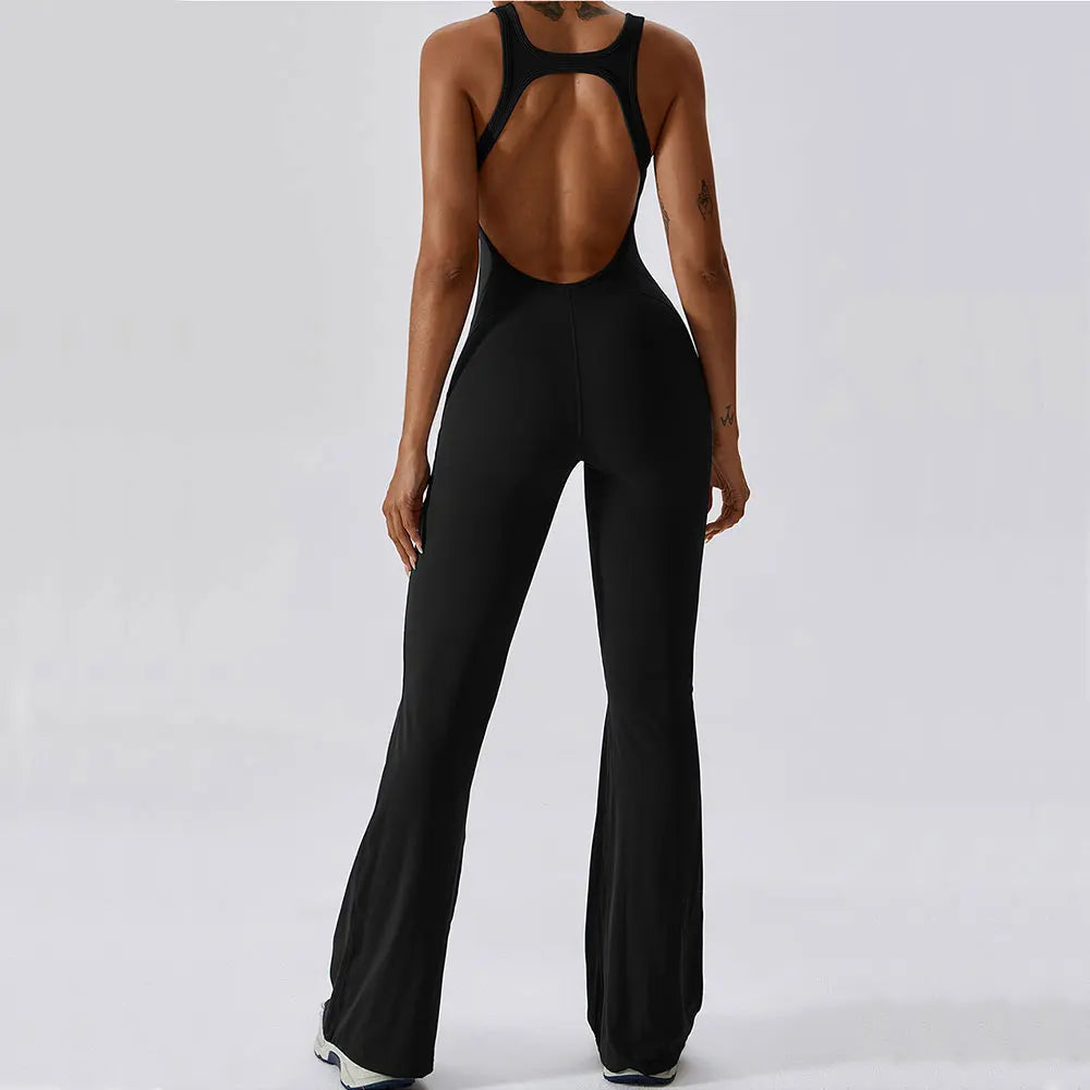 SculptLift™ Open-Back Jumpsuit – Y/A Yoga Athleticz