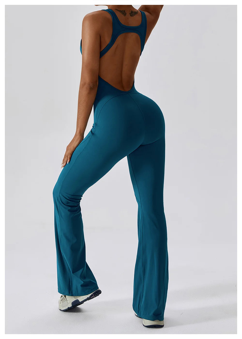 SculptLift™ Open-Back Jumpsuit – Y/A Yoga Athleticz